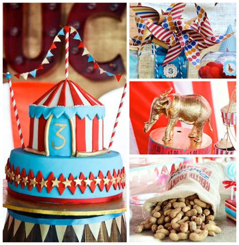 Kara S Party Ideas Vintage Circus Birthday Party