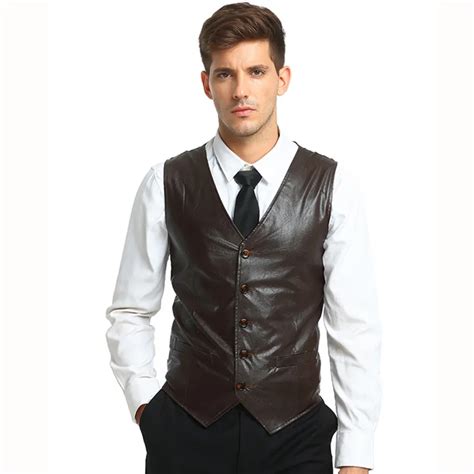 Tops Mens Suit Vest Waistcoats New Arrivals Smart Casual Style