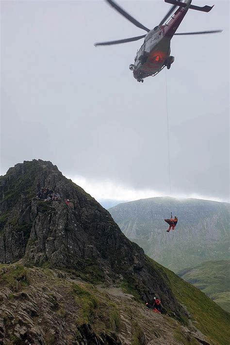 Grough — Helvellyn Walker Airlifted To Hospital After Falling 30ft On