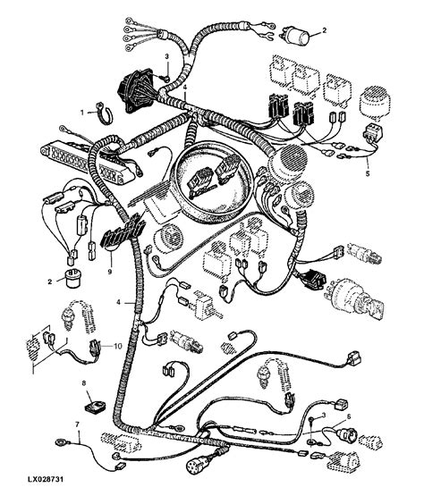 2755 Tractor Wiring Harness Dash For Gp Tractors Only Open Operator