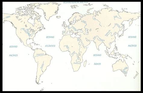 Mapa Mundi Mudo Mapa De Rios Images