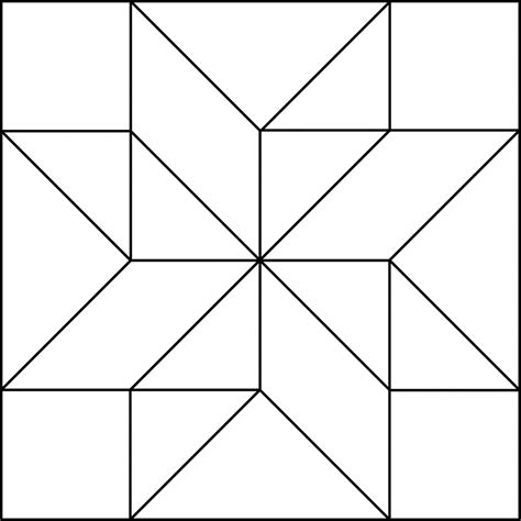 Geometric Block Pattern 45 Clipart Etc