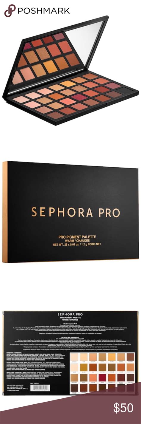 Sephora Pro Limited Edition Warm Pallet Beautiful Pallet Authentic New