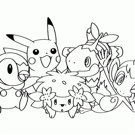 Dibujos De Pokémon Para Dibujar Colorear Pintar E Imprimir Dibujos Dibujos De Pokemon