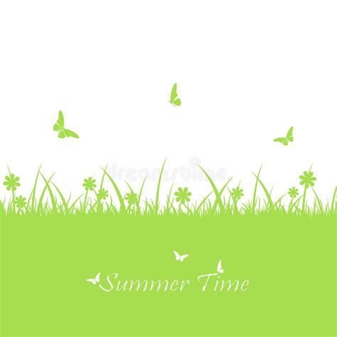 Green Summer Background Stock Vector Illustration Of Nature 39817748