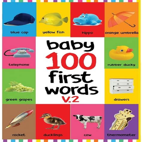 Baby 100 First Words V2 Flash Cards In Kindle Edition Baby First