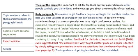 Body Paragraphs Writing Your Paper Research Guides At Eastern