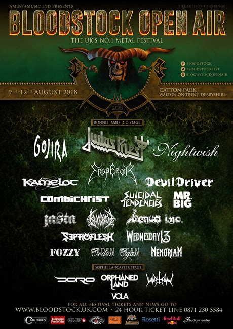 New Bands Added To Bloodstock 2018 Lineup