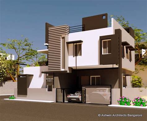 Beautiful Front Elevation House Design Ashwin Architects Home