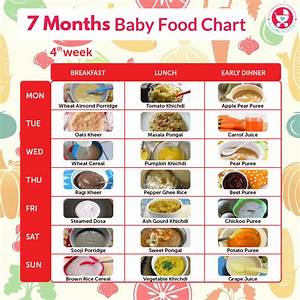 8 Month Baby Food Chart My Little Moppet Baby Viewer