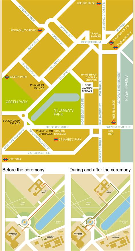 The state rooms are where the queen and members of the royal family receive guests on state, ceremonial and official occasions. The Ceremony in detail - Changing the Guard - Ceremonial ...
