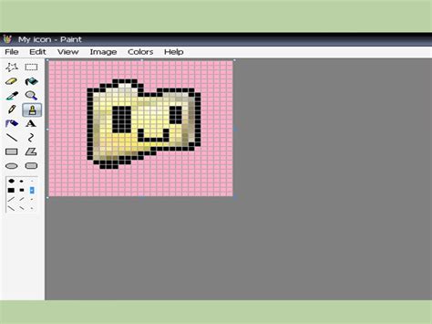 You can use paint to turn a basic jpeg image into an icon file, although other programs may do it better or more simply. How to Create an Icon in Paint (with Pictures) - wikiHow