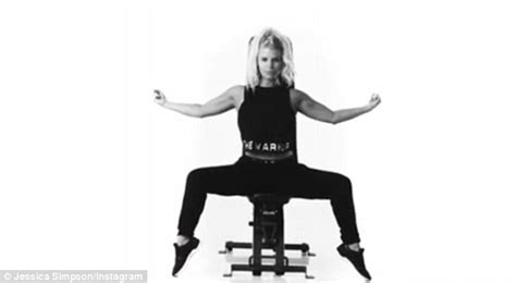 Jessica Simpson Shows Off Her Physique In New Video Promoting Workout