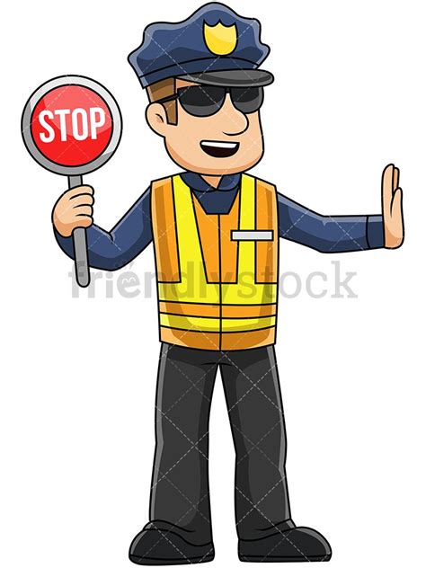 30 Police Stop Clip Art In Transparent Images 161kb Top Png In The