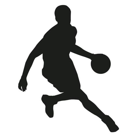 Stunning Basketball Player Silhouette Art Digitemb