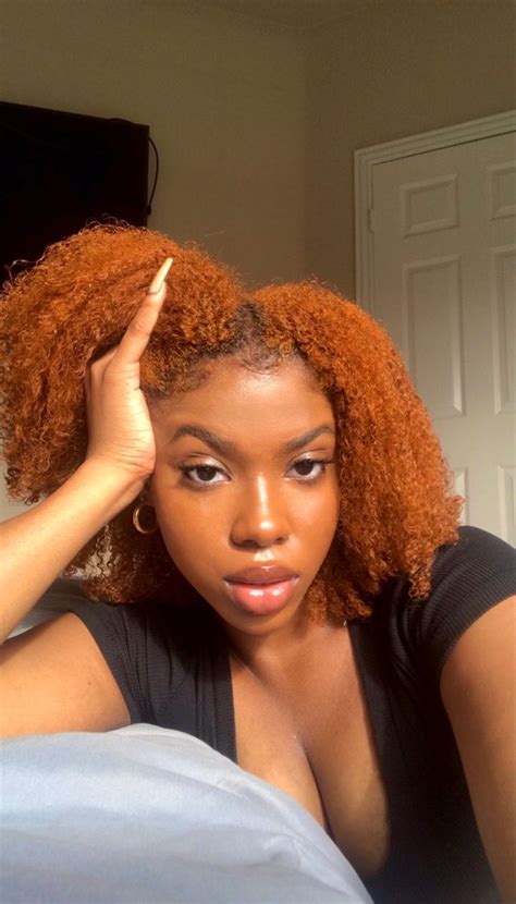 𝗕𝝠𝗗𝗗𝗘𝗦𝗧 𝗚𝗬𝝠𝗟♕ Natural Hair Styles Hair Color For Black Hair Afro Hair Color