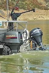 Install Outboard Motor Boat
