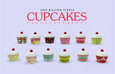 Cupcake Clutter Sims 4 Decor