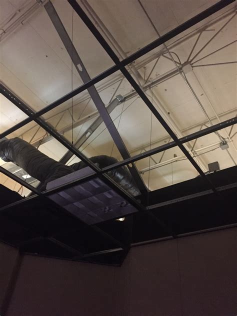 When exposed to the heat from a fire, the panels soften and fall from the grid. Partition Wall Under Drop Ceiling - Page 2 - Commercial ...