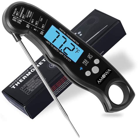 Meat Thermometer Best Waterproof Ultra Fast Thermometer With