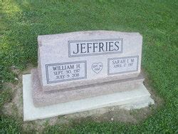 William Henry Jeffries Memorial Find A Grave