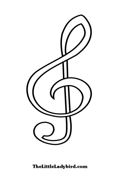 Coloring Pages Of Music Notes | Music coloring, Coloring pages, Music notes