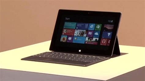 Microsoft Unveils Surface Tablet Computer Bbc News