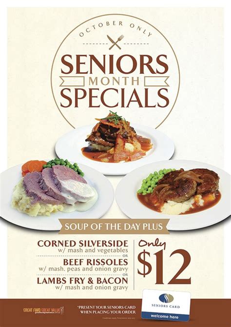 Beef rissoles, a cross between breaded meatballs and hamburgers, are a common quick dinner dish in england and australia. Seniors Month $12 for 2 Courses! Calling all seniors cards ...