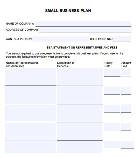 A business plan is a written document that describes your core business objectives and how you plan to achieve them over a set period of time. FREE 18+ Small Business Plan Samples in Google Docs | MS ...