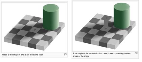 The Checker Shadow Illusion Is An Optical Observations And Reports