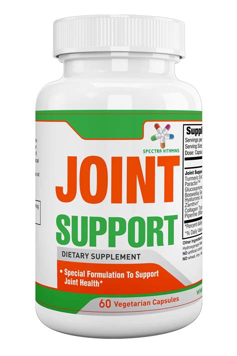 Spectra Vitamins Joint Support Supplement With Glucosamine Turmeric
