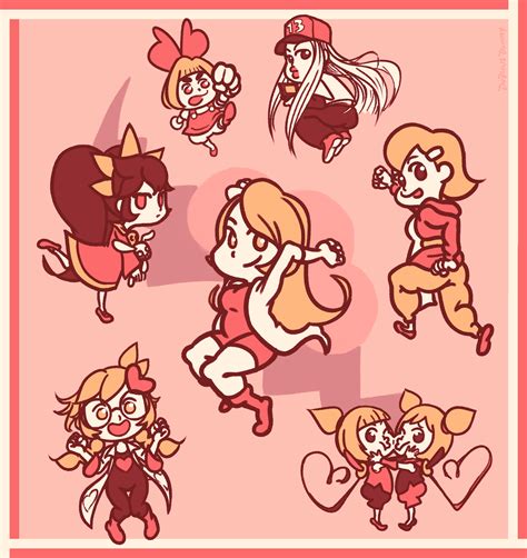 Ashley Mona Penny Crygor Volt Ana And More Warioware Drawn By Dubiousdummy Danbooru