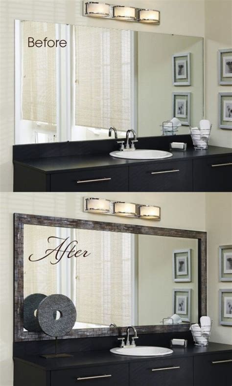 Easy Bathroom Mirror Frame Ideas Bathroom Mirror Design Bathroom