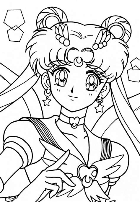 Sailor Moon Coloring Book Xeelha En 2020 Sailor Moon Anime Japones