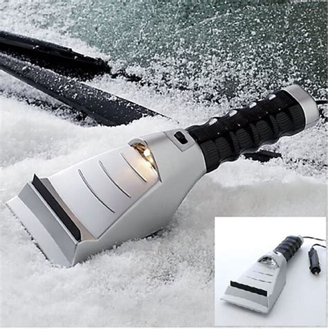 Heated Ice Scraper Electric Ice Scraper With Lights And 13 Feet Power