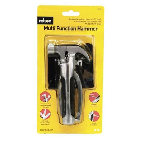 Multi Function Hammer 36014 With Pouch Rolson Tools