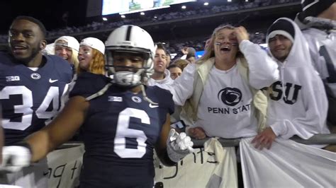 Watch Penn State Fans Storm The Field After Upset Win Over Ohio State