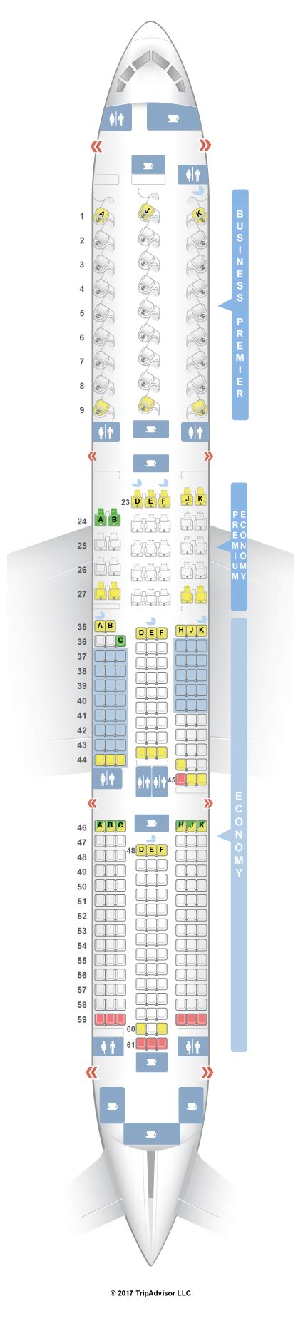 Seatguru Seat Map Air New Zealand Boeing 787 9 V2 789 Seatguru