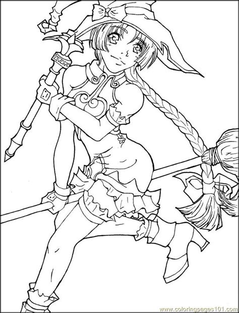 Animedrawing Coloring Page - Free Anime Coloring Pages