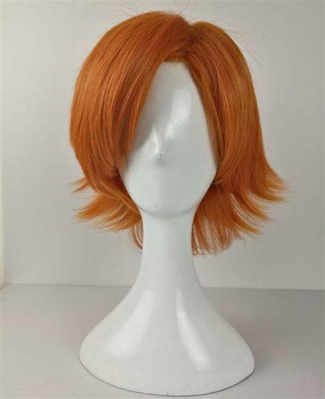 Rwby Nora Valkyrie Orange Tilt Up Cosplay Wig E169 1906211813