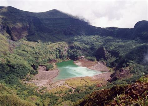 We report the first helium and carbon isotopic and relative abundance data from the sangihe arc volcanoes as a means to trace magma. Awu Volcano, Indonesia, Volcano Photo