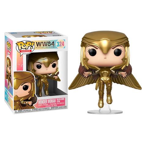 With gal gadot, chris pine, kristen wiig, pedro pascal. Funko Pop DC Wonder Woman 1984 Wonder Woman Oro volando 朗 ...