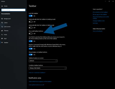 Change Taskbar Size Windows 1 0 Icons Hot Sex Picture
