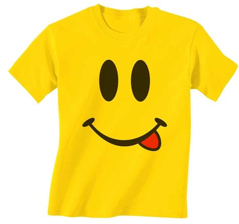 Smiley Face Emoji Funny 100 Cotton Unisex Men Yellow T Shirt Etsy Uk
