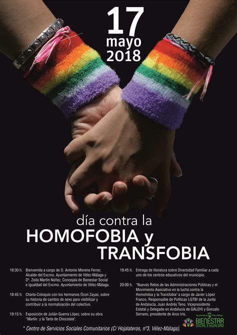 Actividades Para Conmemorar El D A Internacional Contra La Homofobia Y