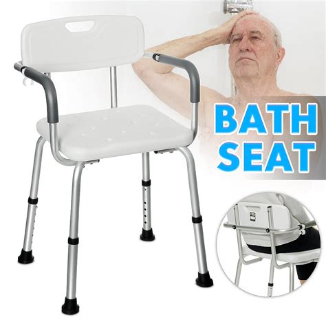 Adjustable Bath Seat Shower Chair Adjustable Bathroom Bath Tub Transfer