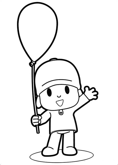 Dibujos De Pocoyo Para Colorear E Imprimir Pocoy Para Pintar Gratis