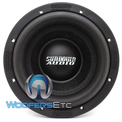 Sundown Audio Sa 8 V3 D2 8 500w Rms Dual 2 Ohm Sa Series Subwoofer