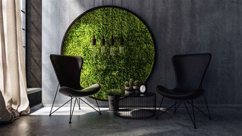 Likable Interior Green Wall Design Living Room Ideas Dark Systems