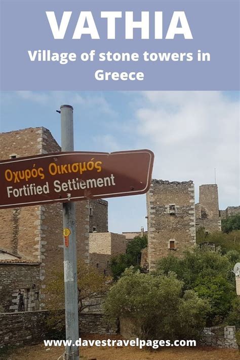 Vathia In Mani Greece Exploring The Village Of Stone Towers Greek